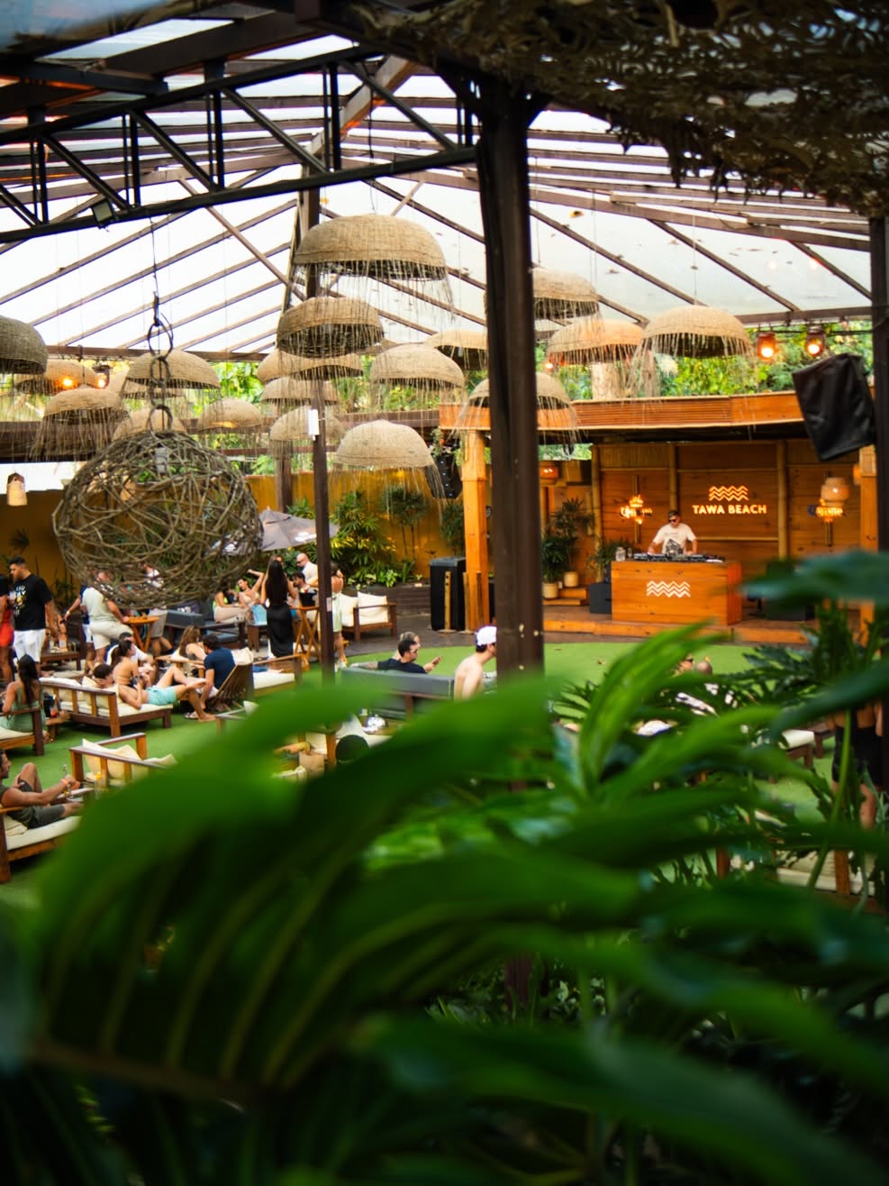 Ambiente e estrutura do Tawa Beach